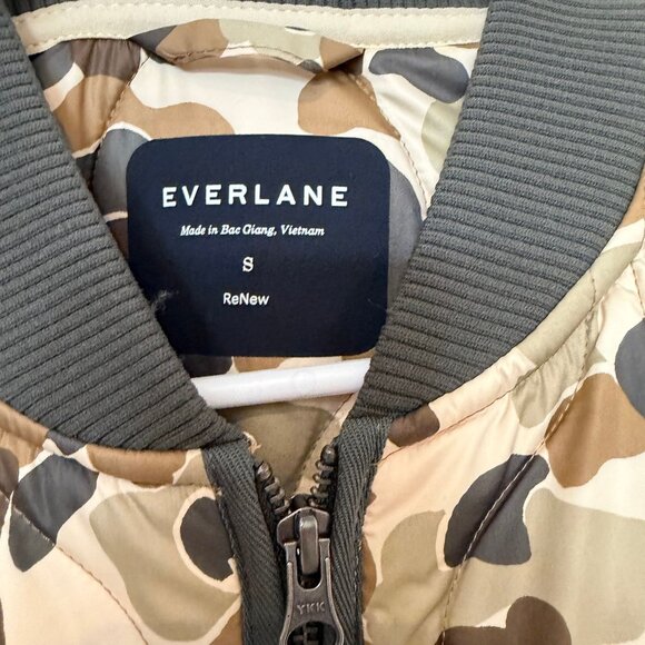 Everlane The ReNew Long Liner Insulated Puffer Jacket Women's Size Small NWOT! - Picture 3 of 5